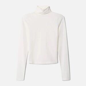 RE/DONE sheer longsleeve turtleneck